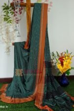 PATTEDA ANCHU PURE COTTON HANDLOOM SAREE