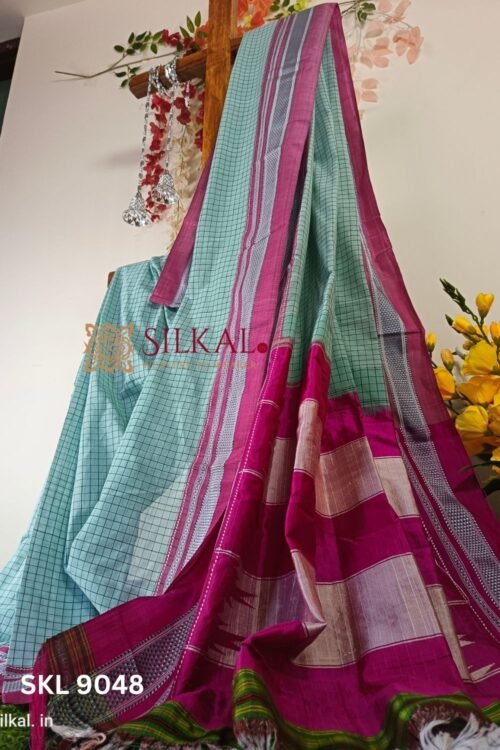 Skl 8072 - Ilkal Cotton Silk Saree