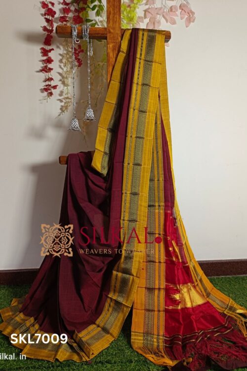 Ilkal Cotton Silk Saree