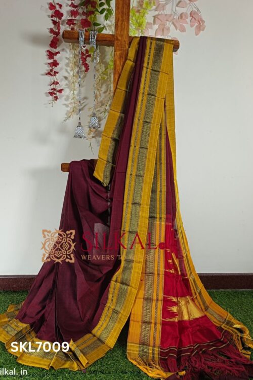 Ilkal Cotton Silk Saree