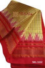 SKL 1113- Pure Silk Ilkal Handloom Saree