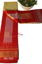 SKL 1113- Pure Silk Ilkal Handloom Saree