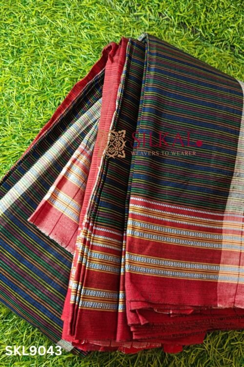 Ilkal Handloom Viscose Silk Gayatri Border Saree