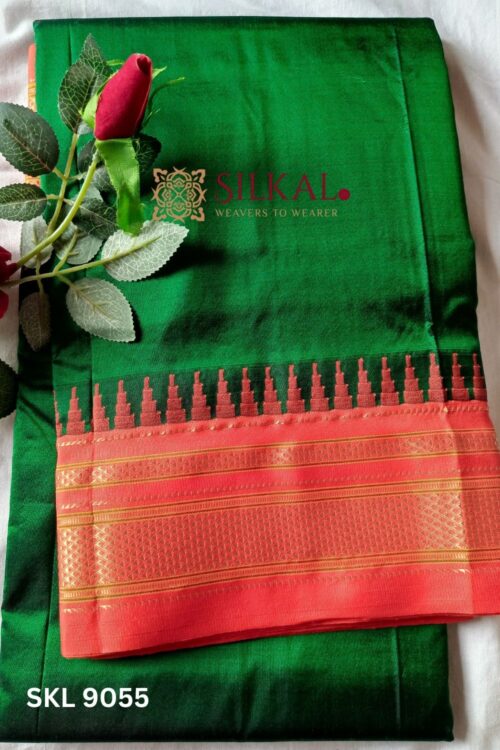 Pure Silk Ilkal Handloom Saree