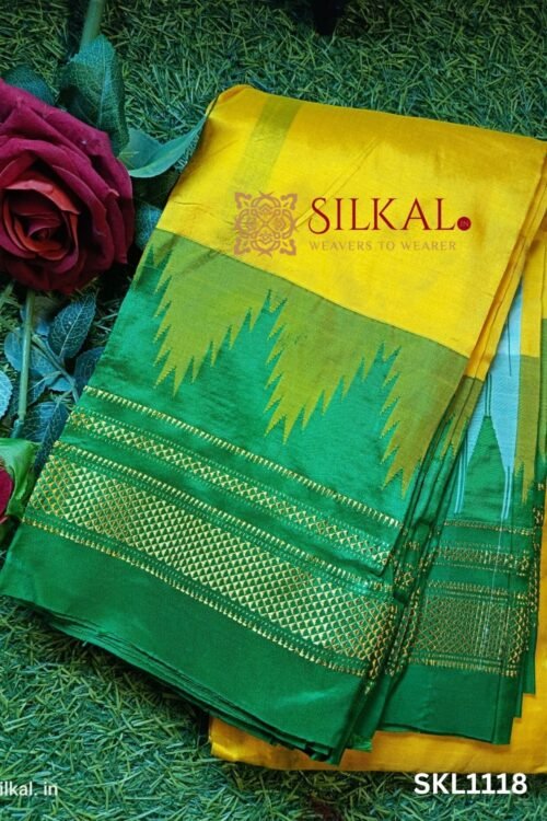 Pure Silk Ilkal Handloom Saree