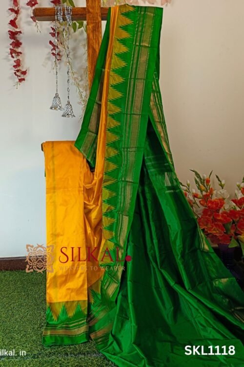 Pure Silk Ilkal Handloom Saree