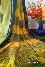 PATTEDA ANCHU PURE COTTON HANDLOOM SAREE