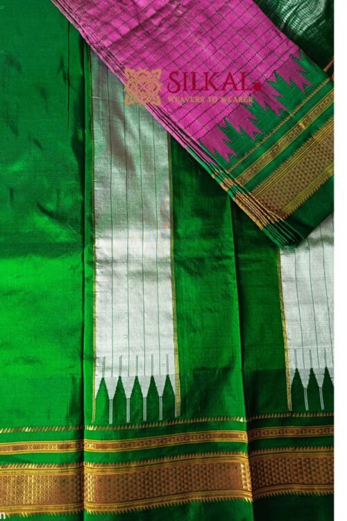 Pure Silk Ilkal Handloom Saree