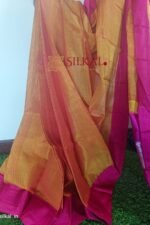 Ilkal Handloom Viscose Silk Chikki Paras Border Saree