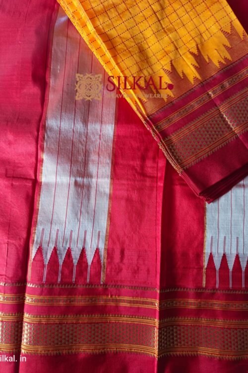 Pure Silk Ilkal Handloom Saree