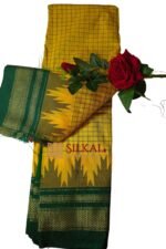 Ilkal Chadarunga Half Silk Handloom Saree