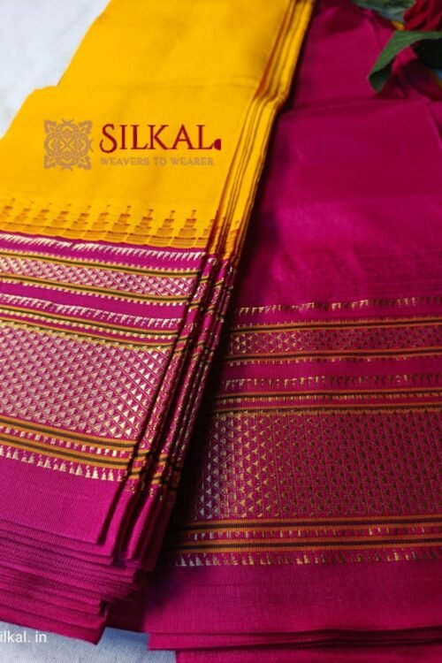 Pure Silk Ilkal Handloom Saree