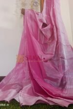 Ilkal Handloom Viscose Silk Chikki Paras Border Saree