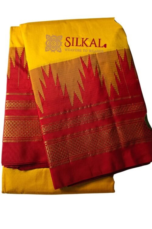 Pure Silk Ilkal Handloom Saree