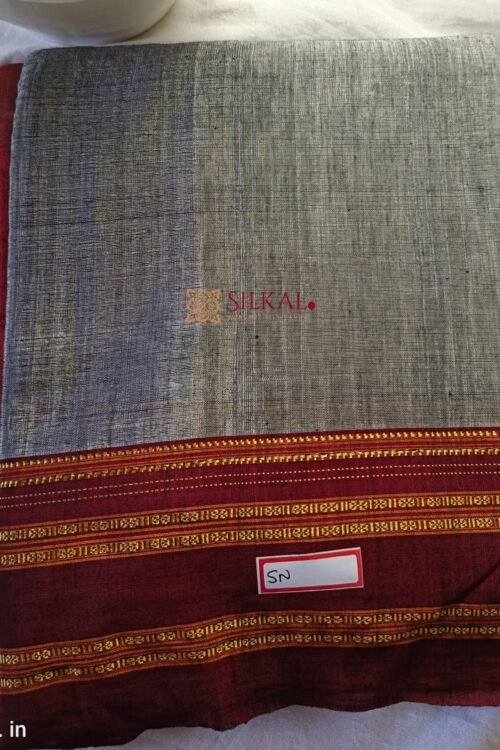 Ilkal Handloom Viscose Cotton Silk Special Gayatri Border Saree