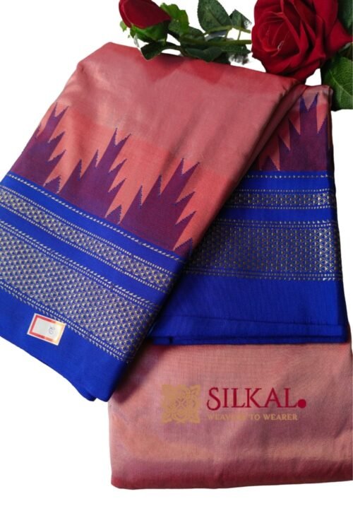 Ilkal Half Silk Handloom Saree