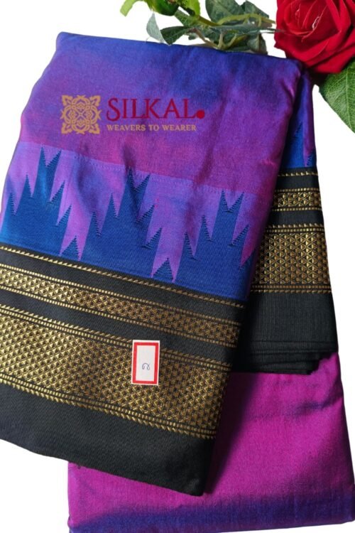 Ilkal Half Silk Handloom Saree