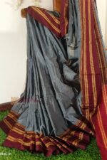 Ilkal Handloom Viscose Cotton Silk Special Gayatri Border Saree