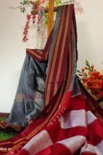 Ilkal Handloom Viscose Cotton Silk Special Gayatri Border Saree