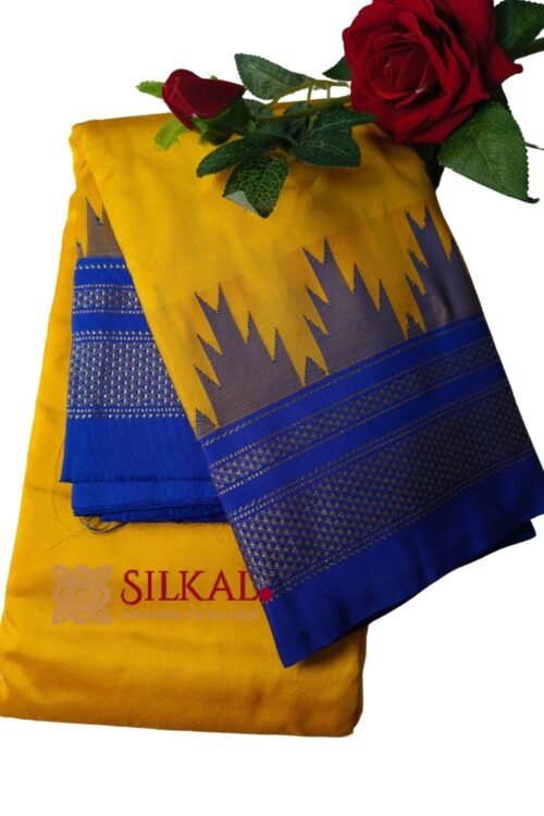 Ilkal Half Silk Handloom Saree