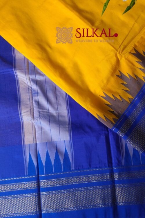 Ilkal Half Silk Handloom Saree