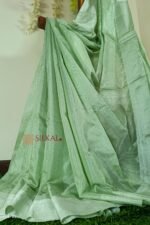 Ilkal Handloom Viscose Cotton Silk Chikki Paras Border Saree