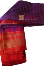 Ilkal Chadarunga Half Silk Handloom Saree