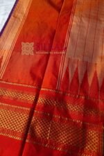 Ilkal Chadarunga Half Silk Handloom Saree