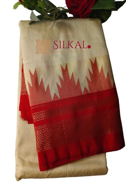 Ilkal Half Silk Handloom Saree