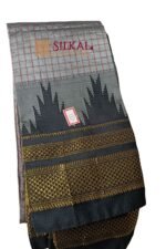 Ilkal Chadarunga Half Silk Handloom Saree