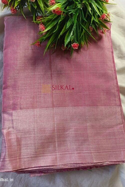 Ilkal Handloom Viscose Cotton Silk Chikki Paras Border Saree