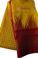 Ilkal Chadarunga Half Silk Handloom Saree