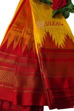 Ilkal Chadarunga Half Silk Handloom Saree