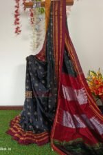 Ilkal Handloom Print Viscose Silk Gayatri Border Saree