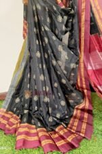 Ilkal Handloom Print Viscose Silk Gayatri Border Saree