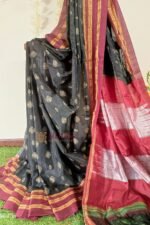 Ilkal Handloom Print Viscose Silk Gayatri Border Saree