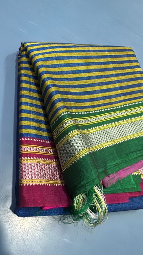 Ilkal Viscose Silk Chikki Paras Border Saree