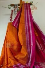 Ilkal Handloom Viscose Cotton Silk Gayatri Border Saree