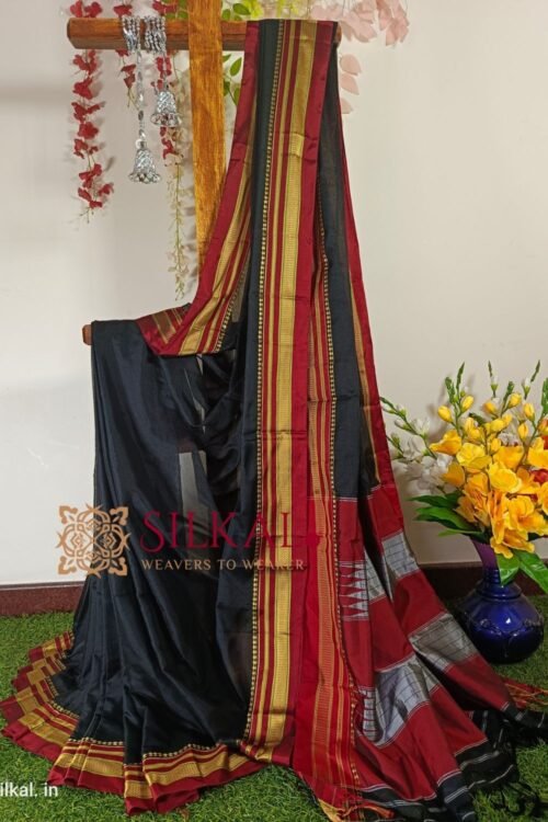 Ilkal Mercerized Cotton Saree