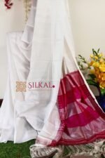 Ilkal Handloom Viscose Cotton Silk Chikki Paras Border Saree