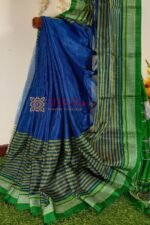 Ilkal Handloom Viscose Cotton Silk Chikki Paras Border Saree