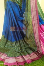 Ilkal Handloom Viscose Cotton Silk Chikki Paras Border Saree