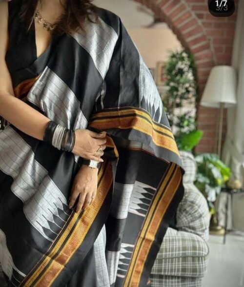 PRE-ORDER: ILKAL HANDLOOM PURE SILK WEDDING SAREE