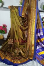 Ilkal Semi Silk With Kasuti Saree