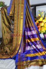 Ilkal Semi Silk With Kasuti Saree