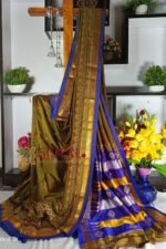 Ilkal Semi Silk With Kasuti Saree