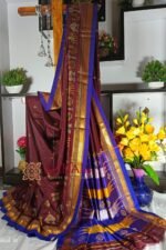 Ilkal Semi Silk With Kasuti Saree