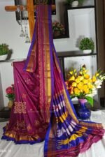 Ilkal Semi Silk With Kasuti Saree