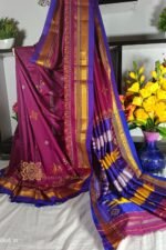 Ilkal Semi Silk With Kasuti Saree