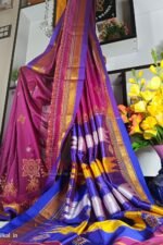 Ilkal Semi Silk With Kasuti Saree